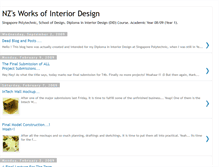 Tablet Screenshot of nz-interior-design.blogspot.com