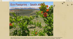 Desktop Screenshot of ecofootprintsa.blogspot.com