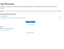 Tablet Screenshot of kadtermurah.blogspot.com