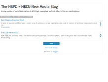 Tablet Screenshot of blackcollegemedia.blogspot.com