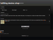 Tablet Screenshot of fulfilling-desires.blogspot.com