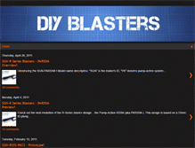 Tablet Screenshot of diyblasters.blogspot.com
