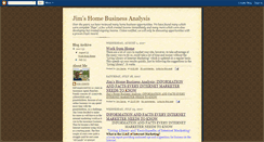 Desktop Screenshot of jimshomebusinessanalysis.blogspot.com