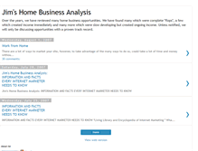 Tablet Screenshot of jimshomebusinessanalysis.blogspot.com