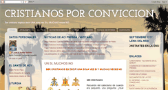 Desktop Screenshot of cristianosporconviccion.blogspot.com