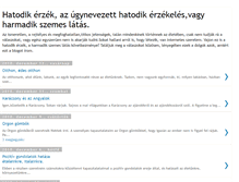 Tablet Screenshot of hatodik-erzek.blogspot.com