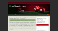 Desktop Screenshot of kioskmanufacturers.blogspot.com