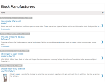 Tablet Screenshot of kioskmanufacturers.blogspot.com