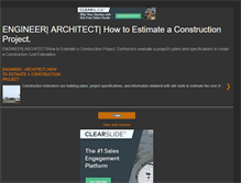 Tablet Screenshot of engineer-architect.blogspot.com