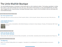 Tablet Screenshot of littlekhalifahboutique.blogspot.com