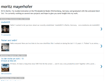 Tablet Screenshot of moritzmayerhofer.blogspot.com