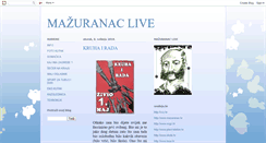Desktop Screenshot of mazuranaclive.blogspot.com