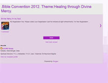 Tablet Screenshot of bibleconvention2012.blogspot.com