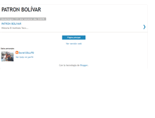 Tablet Screenshot of colegiobolivar.blogspot.com