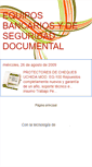 Mobile Screenshot of equiposbancariosydeseguridad.blogspot.com