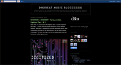 Desktop Screenshot of digibeatmusic.blogspot.com