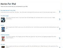 Tablet Screenshot of download--ipod--movies.blogspot.com