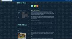 Desktop Screenshot of davo08.blogspot.com