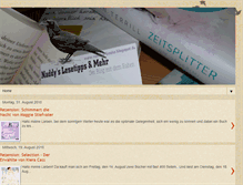 Tablet Screenshot of naddys-books.blogspot.com