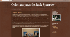 Desktop Screenshot of orion-jacksparrow.blogspot.com