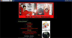 Desktop Screenshot of formamusical.blogspot.com