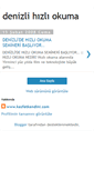 Mobile Screenshot of denizlihizliokuma.blogspot.com