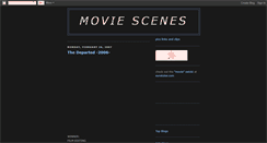 Desktop Screenshot of movie-scenes.blogspot.com