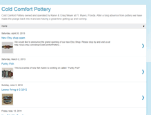 Tablet Screenshot of coldcomfortpottery.blogspot.com