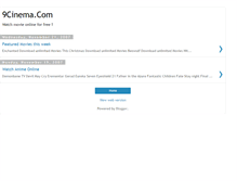 Tablet Screenshot of 9cinema.blogspot.com