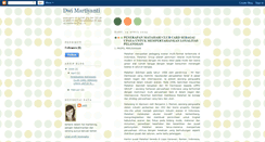 Desktop Screenshot of dwimartiyanti.blogspot.com