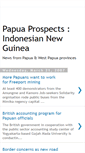 Mobile Screenshot of indonesiannewguinea.blogspot.com