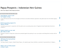 Tablet Screenshot of indonesiannewguinea.blogspot.com