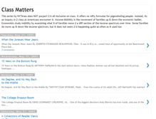Tablet Screenshot of classmatters-articles.blogspot.com