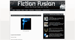 Desktop Screenshot of fictionfusion.blogspot.com