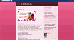Desktop Screenshot of cantik2u-wanita.blogspot.com