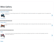 Tablet Screenshot of bikesgallery.blogspot.com