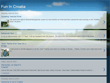Tablet Screenshot of funincroatia.blogspot.com