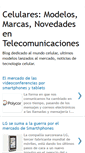 Mobile Screenshot of mundocelular2009.blogspot.com
