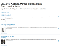 Tablet Screenshot of mundocelular2009.blogspot.com
