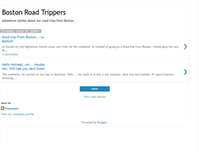 Tablet Screenshot of bostonroadtrips.blogspot.com