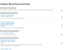 Tablet Screenshot of hudsonrecycle.blogspot.com