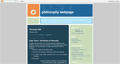 Desktop Screenshot of drsimmons-philosophy.blogspot.com