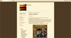 Desktop Screenshot of mundomoderno09.blogspot.com