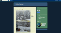 Desktop Screenshot of meteo-lavaux.blogspot.com
