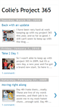 Mobile Screenshot of colies-project-365.blogspot.com