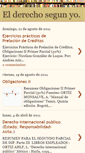 Mobile Screenshot of derechosegunyo.blogspot.com