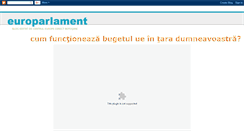Desktop Screenshot of europarlament.blogspot.com