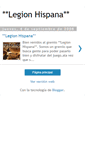 Mobile Screenshot of legionhispana.blogspot.com