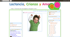 Desktop Screenshot of lactanciacrianzayamor.blogspot.com