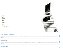 Tablet Screenshot of jardimdelirios.blogspot.com